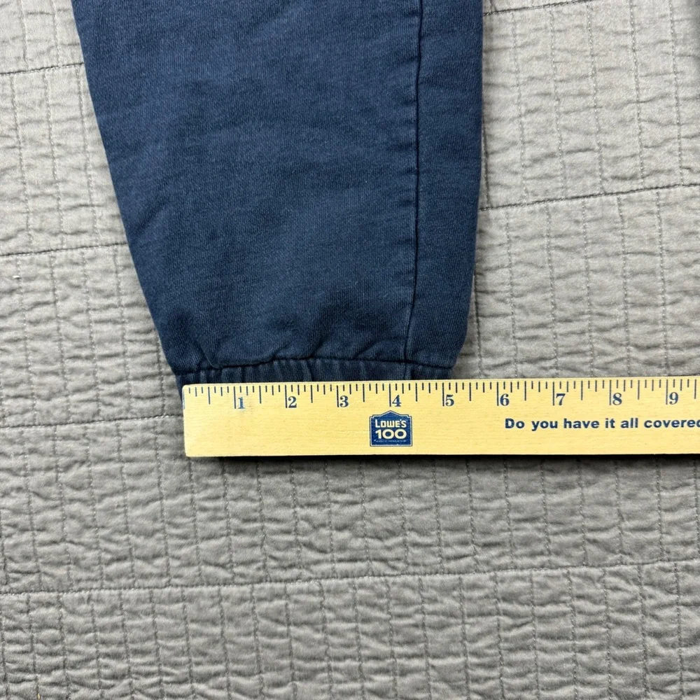 Scotch & Soda Men Large Jogger Sweatpants Navy Blue Organic Cotton Casual Lounge
